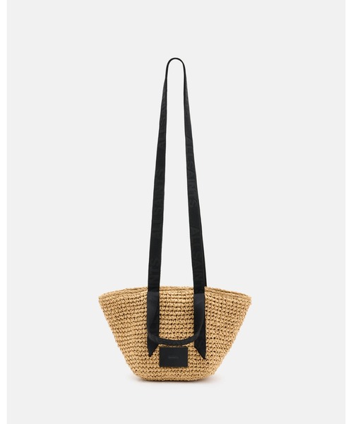 ALLSAINTS（オールセインツ） トートバッグ CELAYNE MINI STRAW TOTE