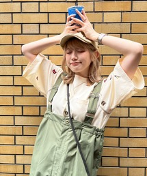 DOUBLE NAME（ダブルネーム） ワイドパンツ パンツ リップストップ
