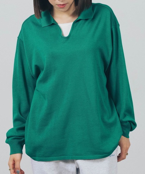 ニット セーター gimcontext Sea  Cotton V Skipper 23105100 レディース メンズ gim CONTEXT ニット セーター gimcontext Sea Island Cotton V