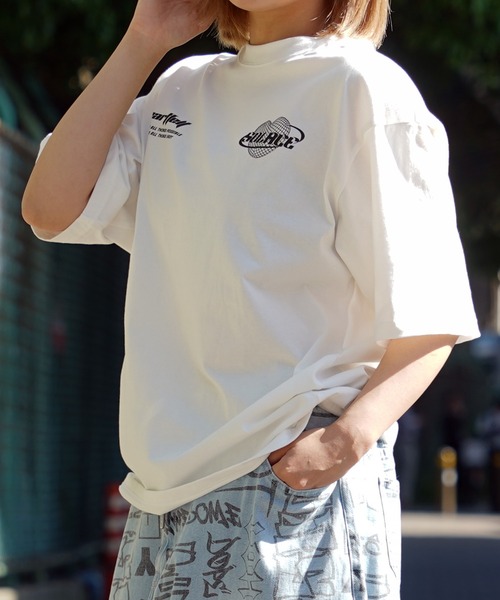 tシャツ 「unisex」オーロラリフレクター ハートロゴ Tシャツ