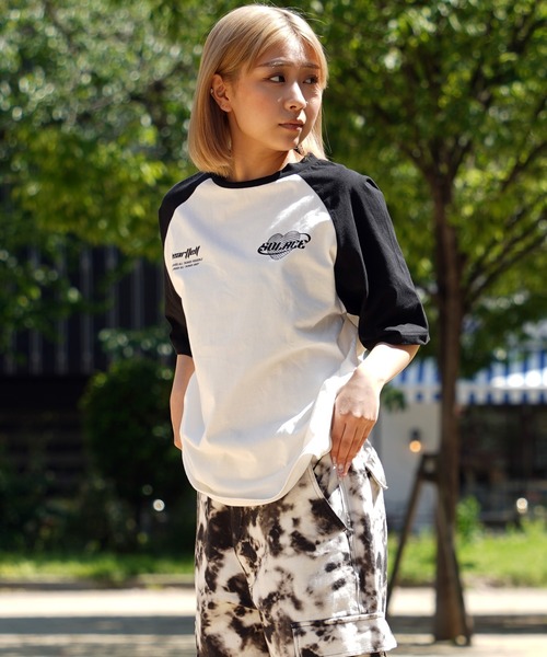 tシャツ 「unisex」オーロラリフレクター ハートロゴ Tシャツ