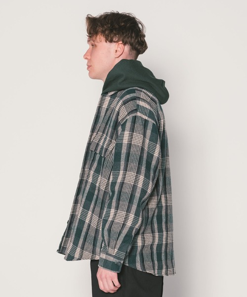 ジャケット・アウター BEDWIN MILITARY SHIRT jacket BEDWIN & THE HEARTBREAKERS コート ジャケット L/S WOOL CPO