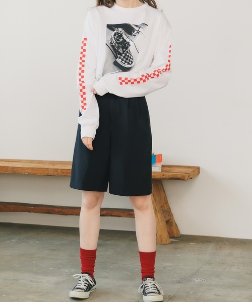 VANS tシャツ 「VANS/ヴァンズ 別注」 PHOTO PRINT L TEE フォト