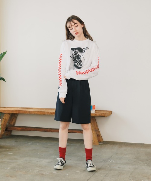 VANS tシャツ 「VANS/ヴァンズ 別注」 PHOTO PRINT L TEE フォト