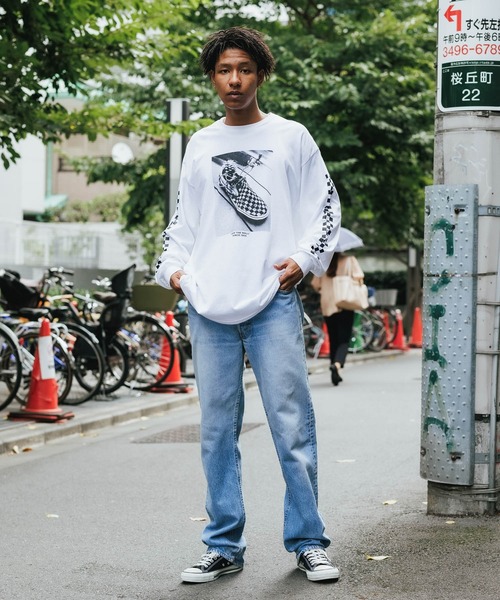 VANS tシャツ 「VANS/ヴァンズ 別注」 PHOTO PRINT L TEE フォト