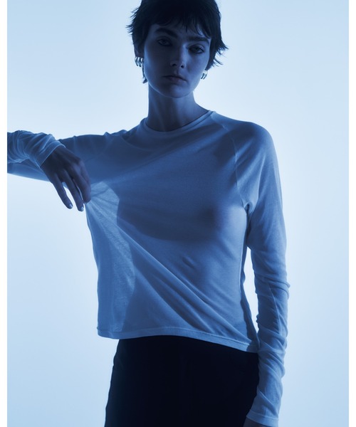 tシャツ 「IRIS 47」sheer long sleeve tops　シアーロングスリーブトップス レディース IRIS47 tシャツ 「IRIS 47」sheer long sleeve tops シアー