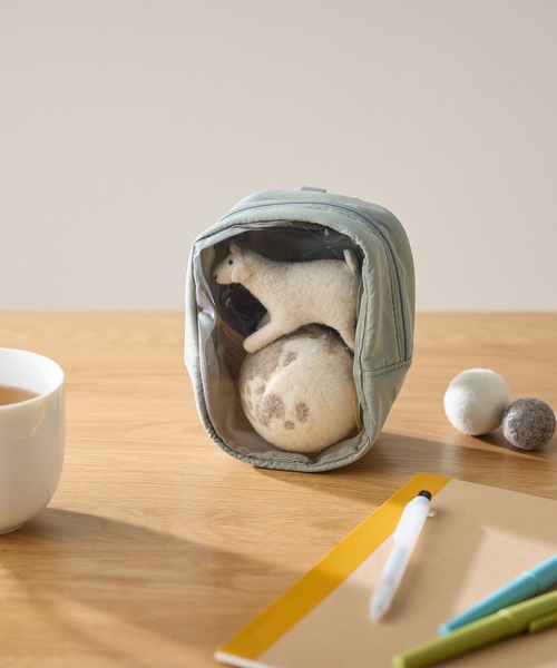 無印良品（MUJI） 文房具 吊るせるコレクションポーチ 約幅110×高さ