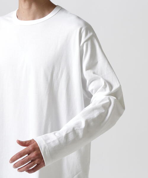 ATON tシャツ (エイトン) DRY COTTON JERSEY | L/S T-SHIRT