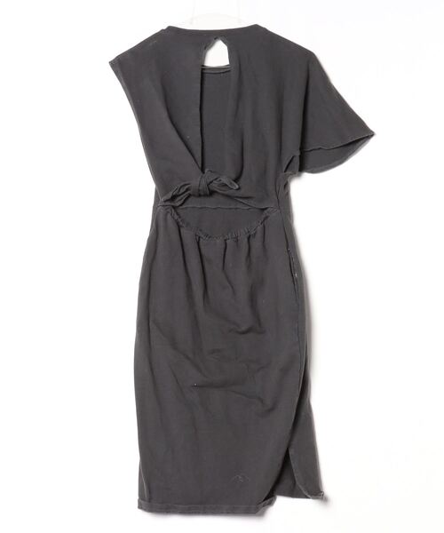 kiira ギャザースリットVネックワンピース｜ワンピース 