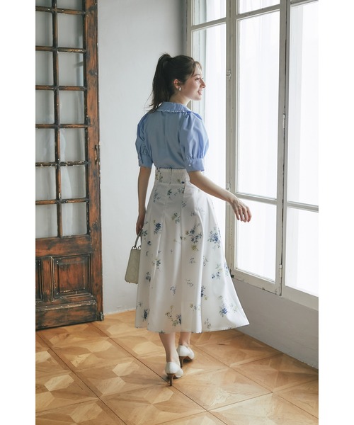tocco closet（トッコ クローゼット） ブラウス シャツ 配色メロウ