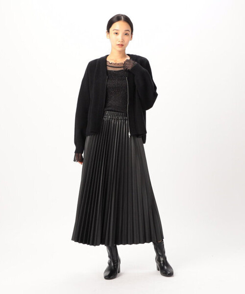 COMME CA ISM（コムサイズム） スカート プリーツスカート : ZOZOTOWN