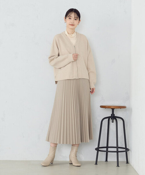 COMME CA ISM（コムサイズム） スカート プリーツスカート : ZOZOTOWN