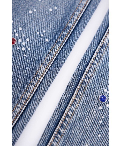 SUPPLIER ジーンズ デニムパンツ｜Rhinestone Denim Pants