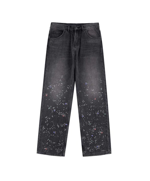 SUPPLIER ジーンズ デニムパンツ｜Rhinestone Denim Pants