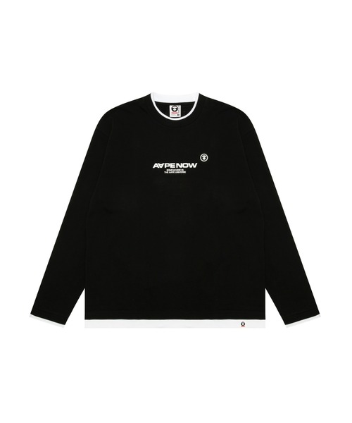 【AAPE】人気 NOW LONG SLEEVE TEE AAPE NOW LONG SLEEVE TEE | AAPE.JP