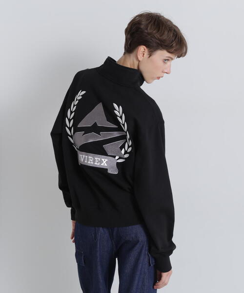 トレーナー スウェット 「WEB＆限定」ASTAR HALFZIP SWEAT / Aスター ハーフジップスウェット レディース メンズ