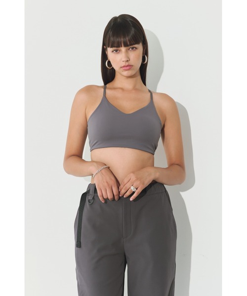 ALEXIA STAM - ALEXIASTAM  トレーニングブラ Mサイズ ALEXIA STAM Wellness Back Adjuster Bra Top /バック