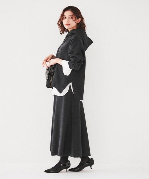 UNTITLED（アンタイトル） スカート 「セットアップ可能/スウェット