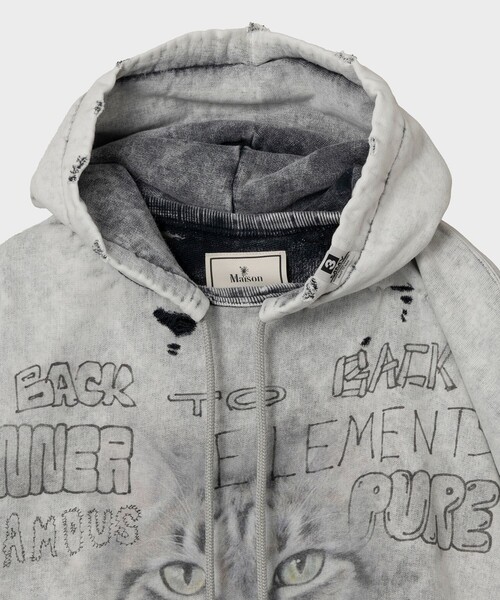 Maison MIHARA YASUHIRO ステッカー パーカー MAISON MIHARA YASUHIRO - Triple Layered Sticker Hoodie