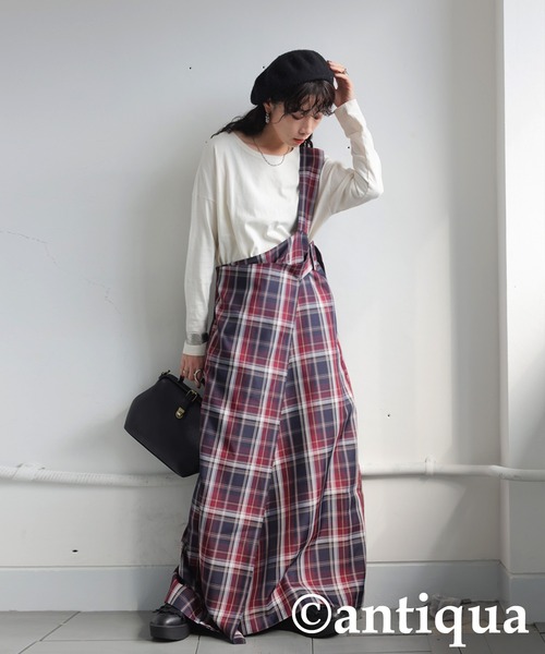 tシャツ ベーシックロングTシャツ レディース メンズ | antiqua | 11