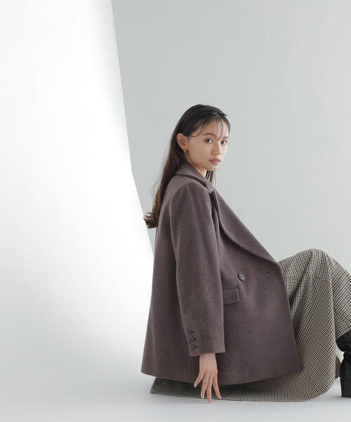 NATURAL BEAUTY BASIC 「NATURAL BASIC」 ピーコート SMALL ダーク 