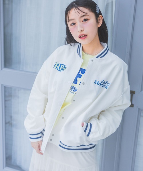 repipi armario(レピピアルマリオ) スタジャン アウター ナイロン repipi armario(レピピアルマリオ) スタジャン アウター ナイロン
