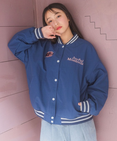 repipi armario（レピピアルマリオ） スタジャン アウター ナイロン