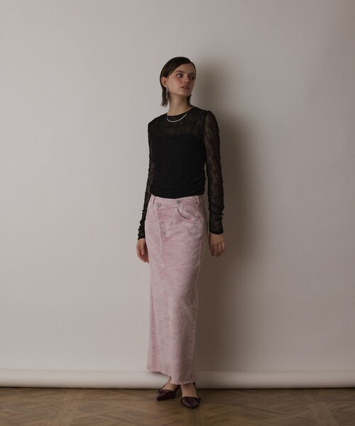 GRACE CONTINENTAL（グレースコンチネンタル） シアーレースカット