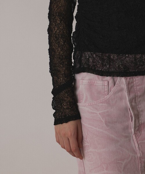 GRACE CONTINENTAL（グレースコンチネンタル） シアーレースカット