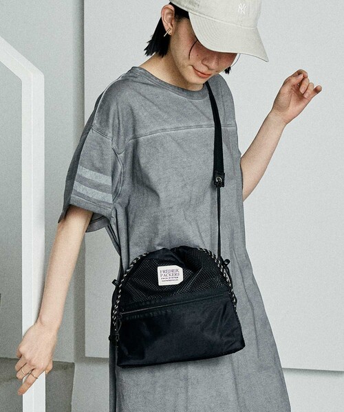 FREDRIK PACKERS × FREAK’S STORE 別注 バッグ　黒 FREDRIK PACKERS×FREAK'S STORE/フレドリックパッカーズ 別注