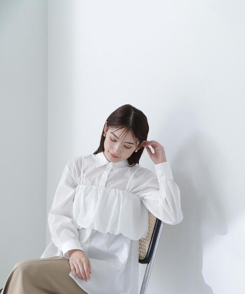 NATURAL BEAUTY BASIC ブラウス シャツ 「Oggi掲載」バルーン