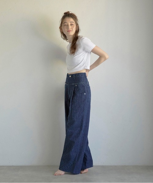 MINERTE ジーンズ デニム デニムパンツ 「MINERTE」crush denim pants