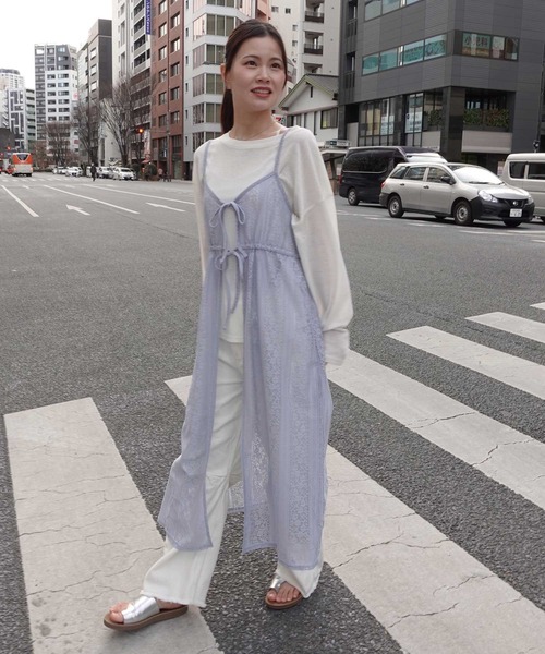 CORNERS ワンピース レースキャミワンピース : ZOZOTOWN Yahoo