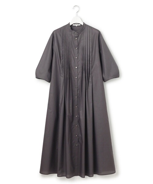 23区　新品　ラスターローン フロントタック ワンピース 23区（ニジュウサンク） ワンピース 「洗える」ラスターローン