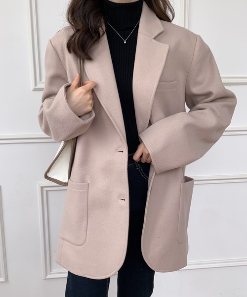 「ABITOKYO」 チェスターコート FREE ベージュ レディース_画像7