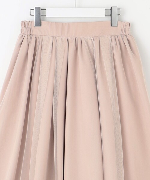 フォクシー♡ベージュ チュール バルーンスカート38 Feroux（フェルゥ） スカート チュールレイヤード バルーンスカート