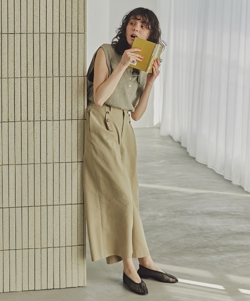 human woman ニット セーター 「ウォッシャブル」ペーパーヤーン
