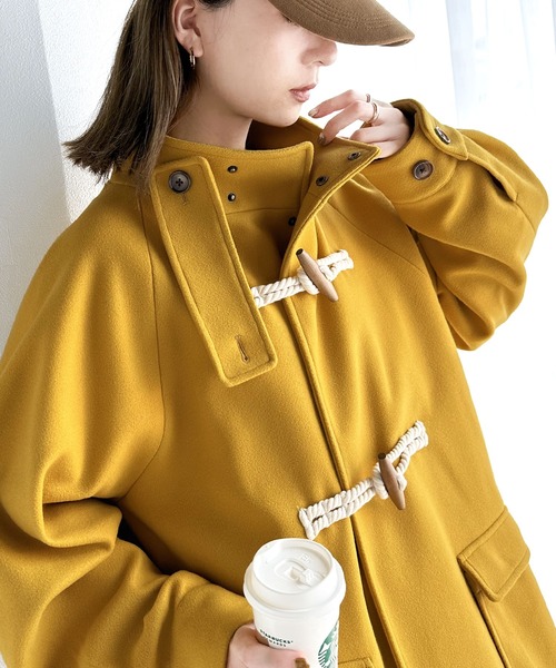 classicalelf（クラシカルエルフ） ダッフルコート MEDIUM イエロー