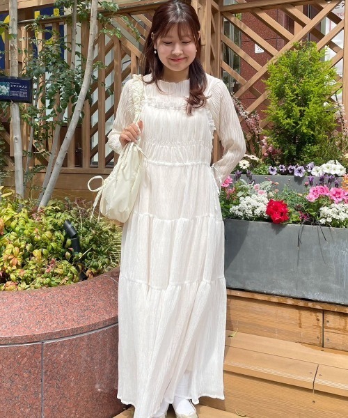 flower ワンピース プリーツキャミワンピース : ZOZOTOWN Yahoo!店