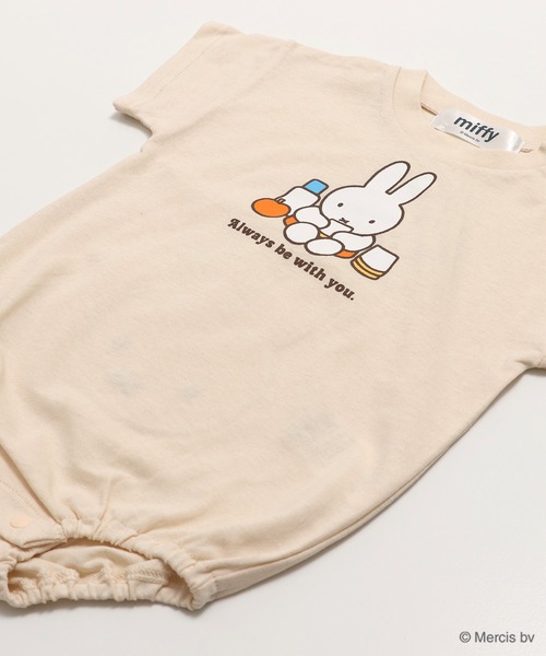 Miffy（ミッフィー） ベビー服 ロンパース 「ミッフィー」半袖 