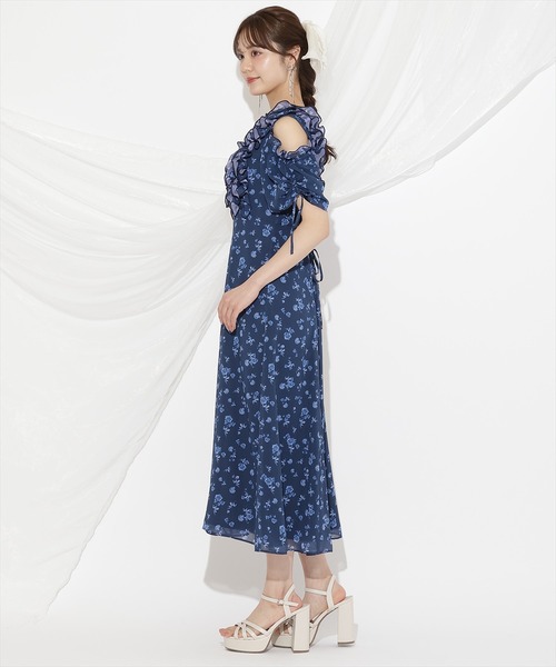 値下げ中 WILLSELECTION 新作 ジュイフラワーフリルワンピース セール】ジュイフラワーフリルワンピース（ワンピース