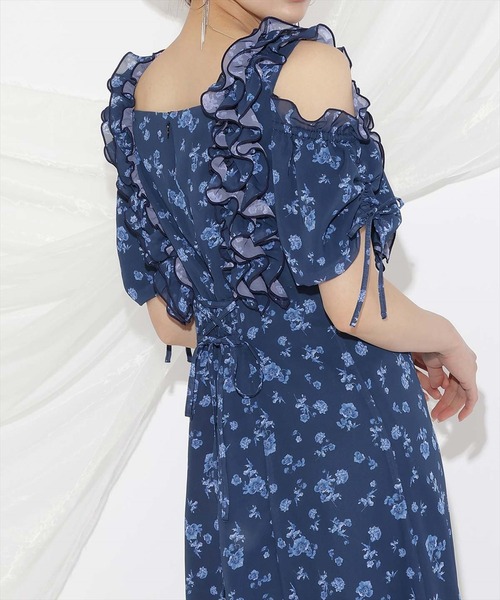 値下げ中 WILLSELECTION 新作 ジュイフラワーフリルワンピース WILLSELECTION ワンピース ジュイフラワーフリルワンピース