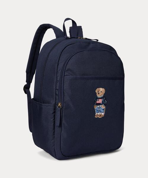 新品・未使用 キッズ Polo ベア バックパック Polo Ralph Lauren Childrenswear リュック ベア ラージ バック