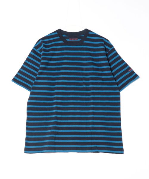 BLUE BLUE（ブルーブルー） tシャツ リサイクルコットン テンジク