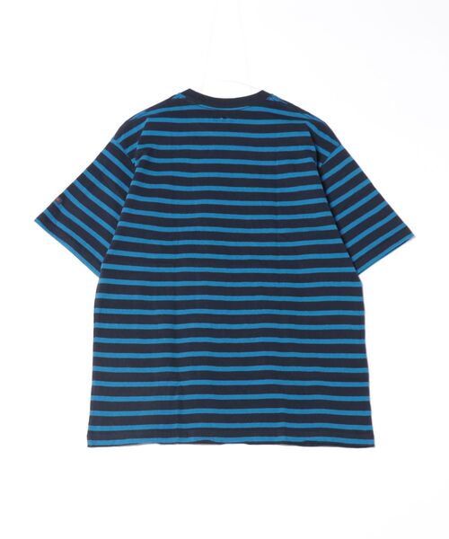 BLUE BLUE（ブルーブルー） tシャツ リサイクルコットン テンジク