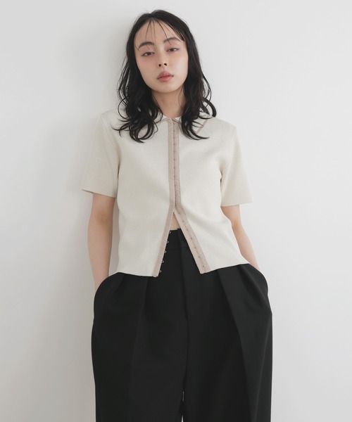 美品★23区×5522 galleryコラボセーター ★サイズ38 ブラック alexander wang - 【ラスト1点】DEBOSSED STACKED LOGO UNISEX