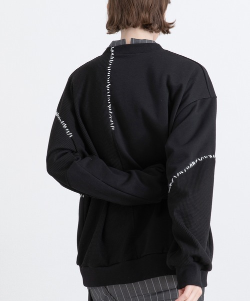 AULA AILA（アウラ アイラ） トレーナー スウェット ステッチデザイン