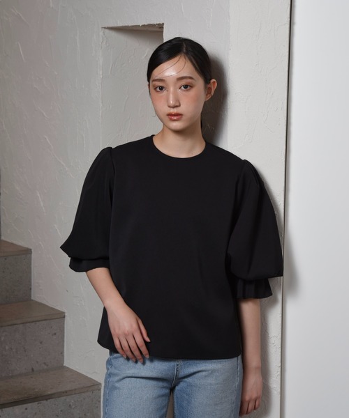 ブラウス シャツ candy sleeve blouse / キャンディスリーブブラウス レディース