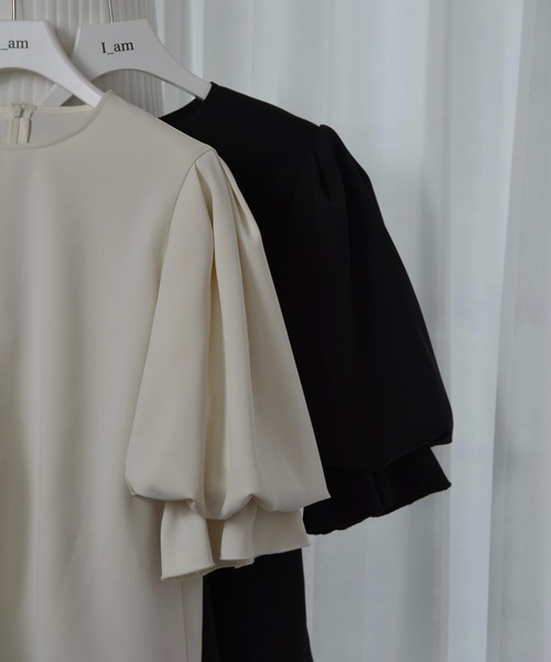 liten キャンディブラウス I_am（アイアム） ブラウス シャツ candy sleeve blouse / キャンディ