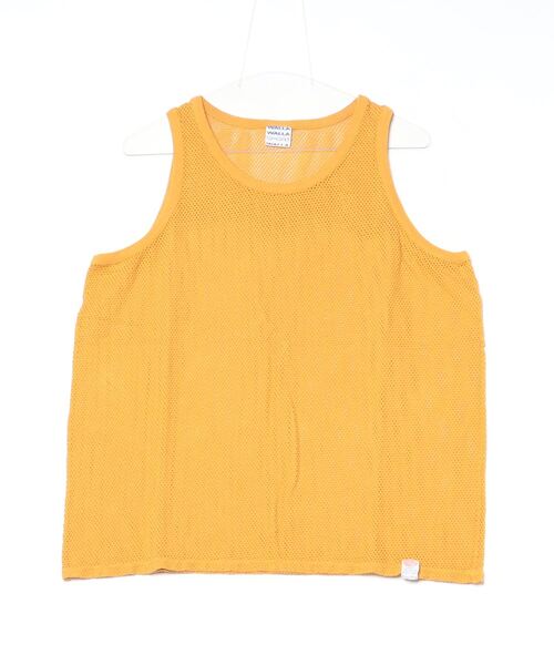 WALLA SPORT タンクトップ COTTON MESH TANK TOP / コットン